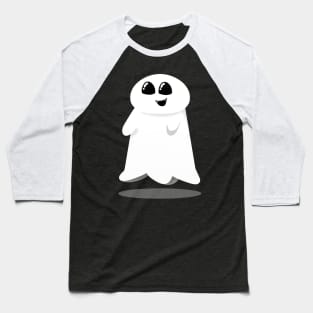 Cute Little Ghost Floating - A Ghostly Cutie Baseball T-Shirt